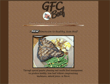 Tablet Screenshot of gfcbeef.com